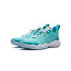 Li Ning Kids Basketball Comfortable Durable Casual Simple Shock Absorption Basketball Shoes Kids Sneaker Pure-Blue Butterfly-Blue YKBS046-23