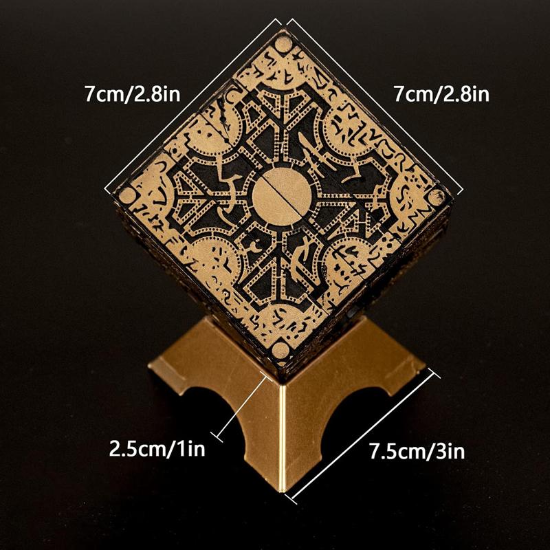Hellraiser Lament Configuration Puzzle Box Halloween Cosplay Decoration Movies Props Fun Novelty Gifts For Adults