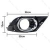 Car Front Bumper Fog Light Lamp Trim Cover Frame Cap Hood Bezel Lid For Subaru Legacy 2015 2016 2017