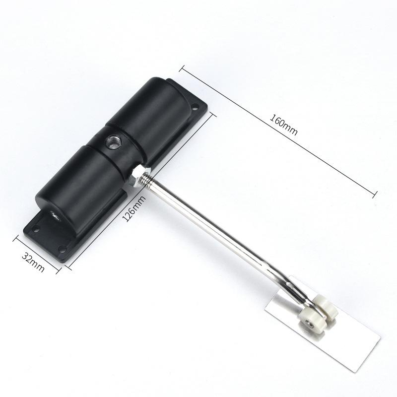 Automatic Invisible Door Spring Buffer Closer - Lightweight Household Door Closer