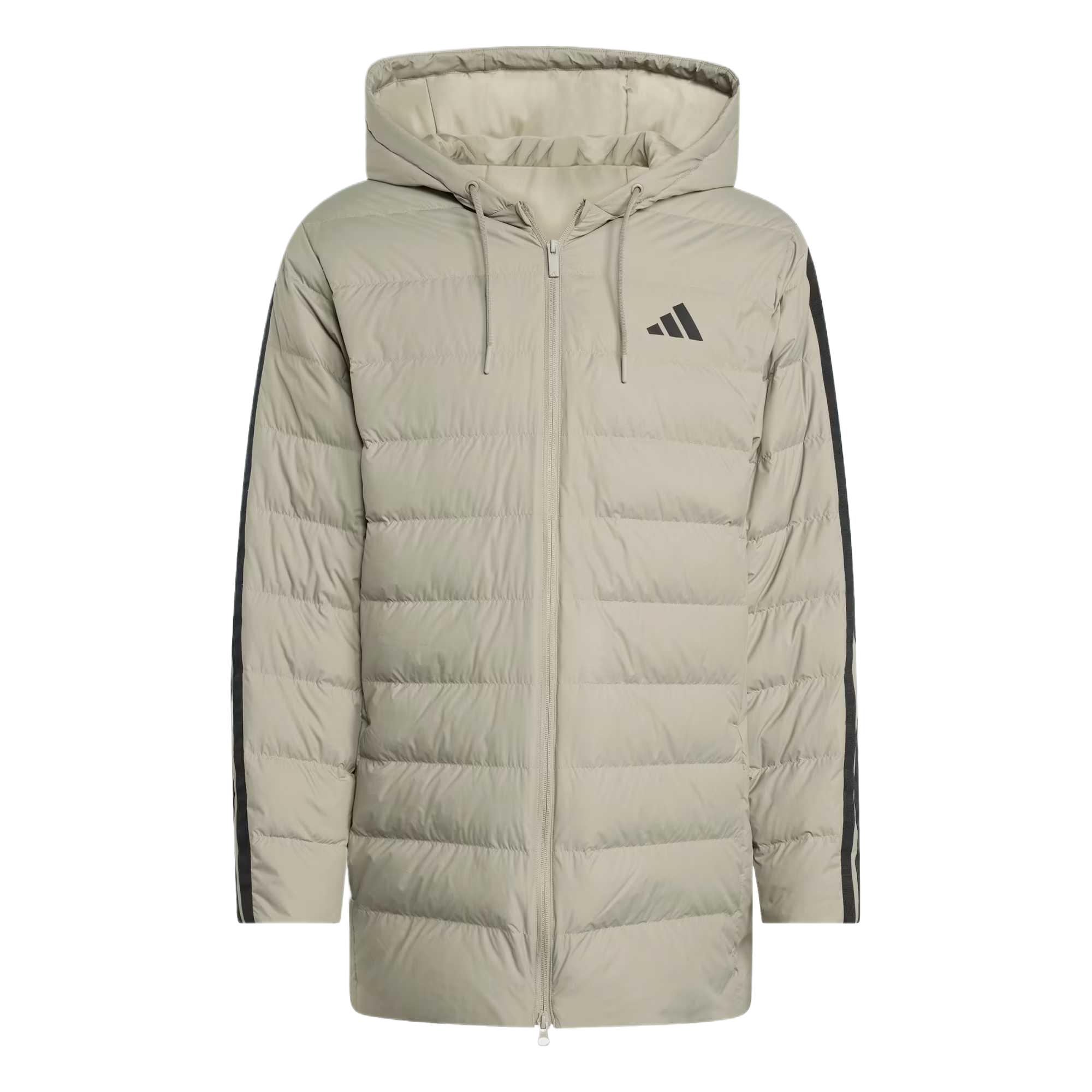 Мужская пуховая куртка с капюшоном Adidas Sportswear Climawarm 3-Stripes JM4062 S