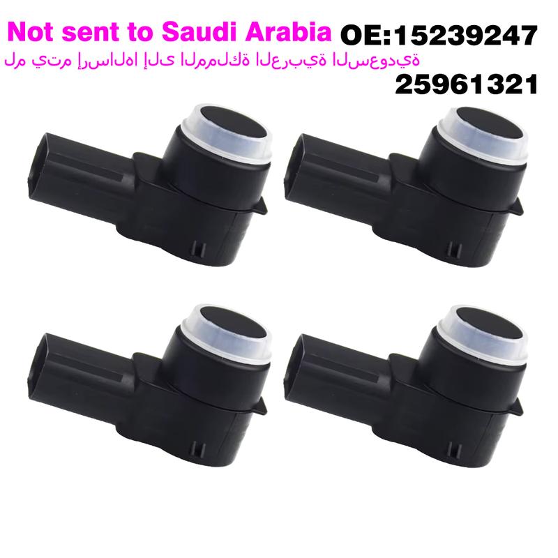 4PCS Parking Sensor PDC For Chevrolet Express Suburban Tahoe Traverse for GMC Sierra Yukon 25961321