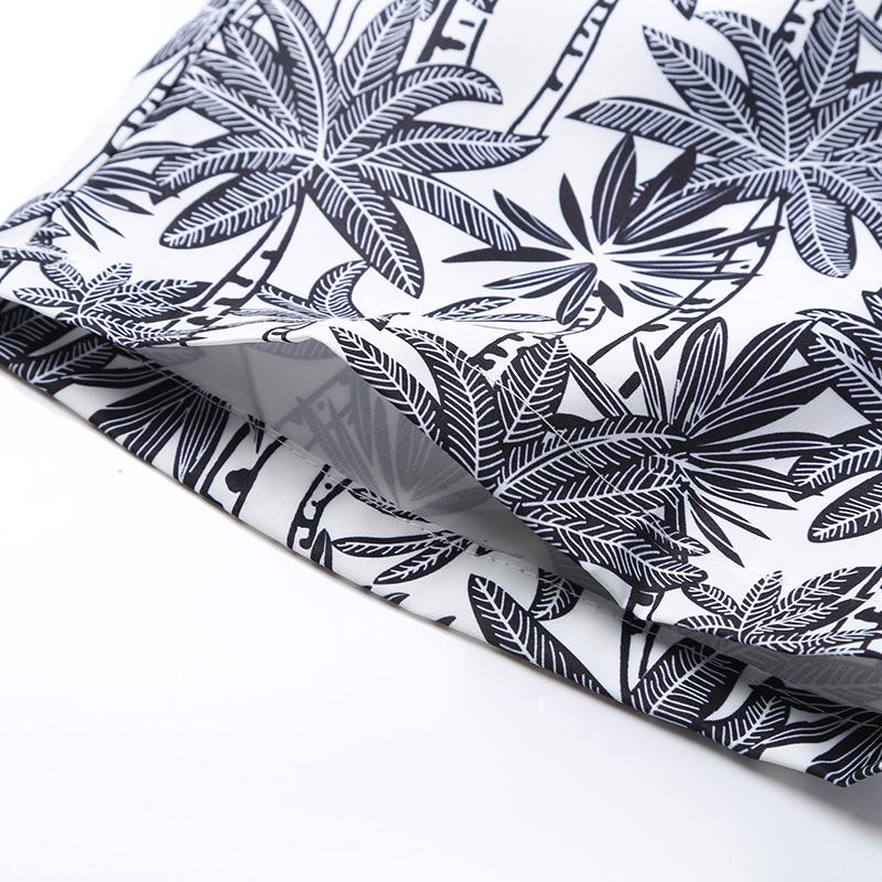 Men's Floral Beach Shirt & Shorts Set - Hainan Island Print, Plus Size, Perfect for Sanya or Hawaii Travel