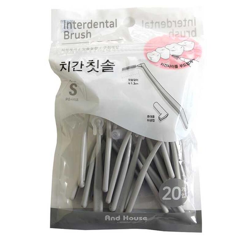 Everyday Interdental Brush L-Type S 1.0mm 20-Pack CH807