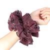 Golden Velvet Elastic Shiny Velvet Fabric Hair Ring Fabric Art Elastic Rubber Bands  Hair