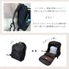 Gisele Backpack, Large Capacity, Water-Repellent, A4 Size, PC Size, Lightweight, Nylon, Mother's Bag, Cooler and Heat Insulated Pockets, Double
