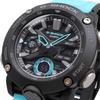 Casio G-Shock GA-2000-1A2 Men's Watch Blue Carbon Core Guard Structure