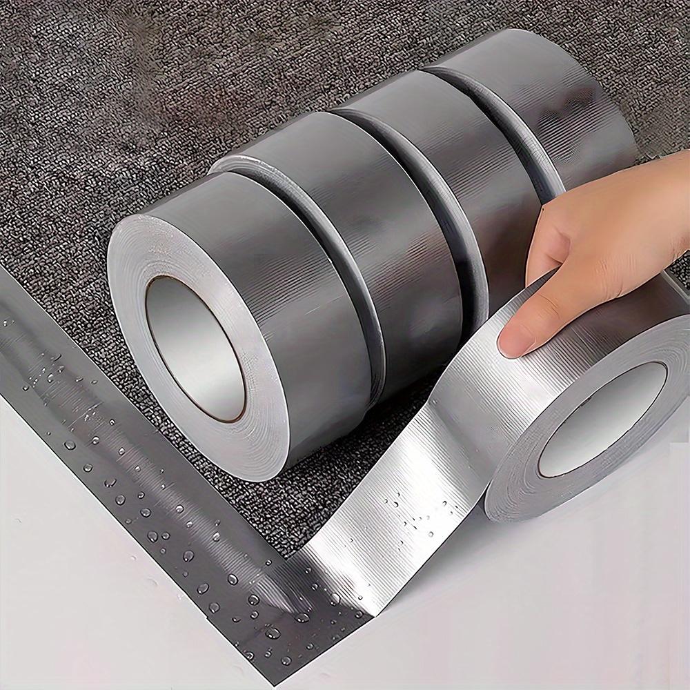 1Roll Waterproof And Tear-Resistant 20.12m Professional-Grade Silver Tape - PVC Material, Suitable For Home Repairs And Sealing, Compatible With