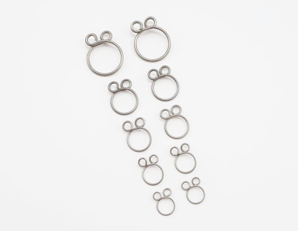 Kitaco 0900-995-60000 Edelstahl Schlauchschellen Set