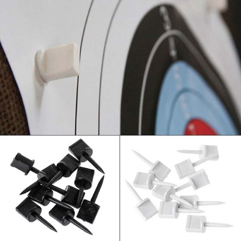 10 Pcs Shooting Target Pins Archery Hunting Nails Aim Fixed