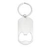 Stainless Steel Laser Engraved Festival Gift Keychain