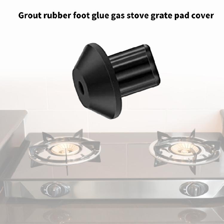 160PCS Rubber Feet for Gas Stove Grates Heat Resistant Appliance Bumpers Stove Grate Pads for Secure Cooktop Support