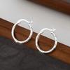 High-quality Stainless Steel Hypoallergenic Hoop Earrings, Comfortable and Versatile, Simple and Elegant, Fashionable Women's Earrings
