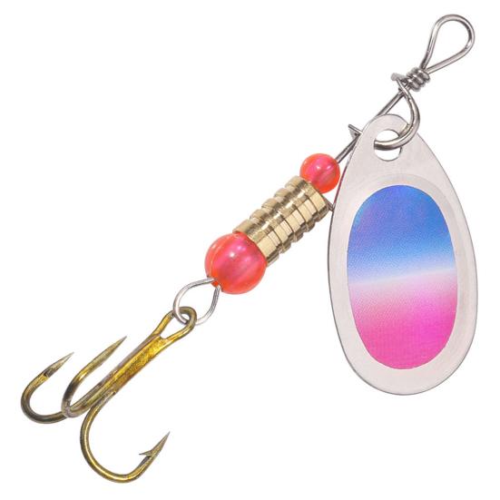 Angelköder Rotierende Löffelköder Set Kompaktes Design Tragbar Süßwasser/Salzwasser Kurbelköder mit Drillingen