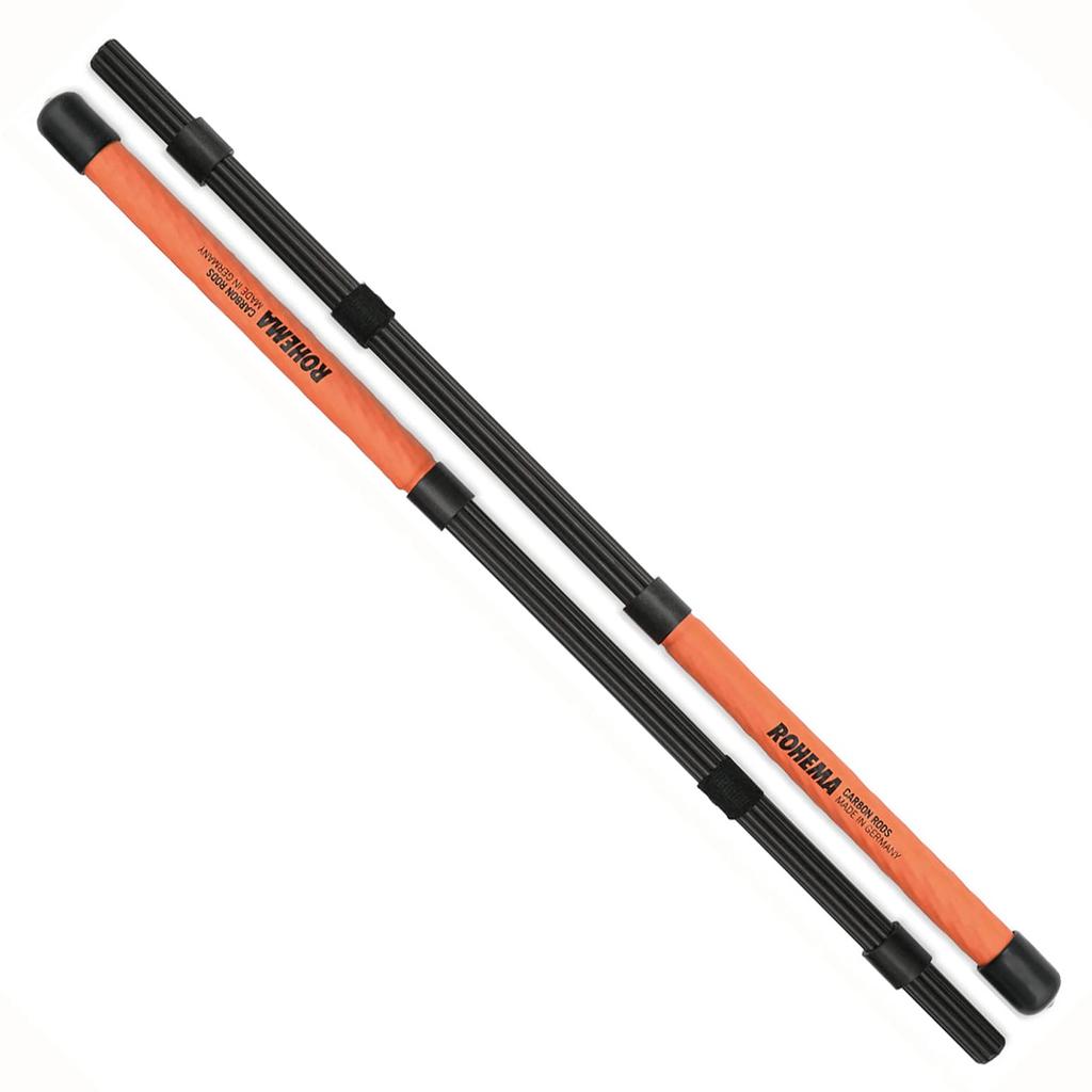 ROHEMA Carbon Fiber Rods, 15mm Diameter (Grip), 405mm Total Length, 618088