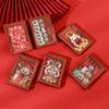 Traditional Wealth God Ornament Woodwork Spring Festival Supplies Refrigerator