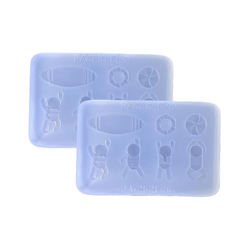 Multipurpose Silicone Jewelry Making Mold Flexible Design Crafting Moulds for Home Decorating Crafts Quick Cleanup
