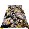 Fashion My Hero Anime Academia Bedding Set Single Twin Full Queen King Size Bed Set Kids Bedroom Duvetcover Sets Bed Sheet Set