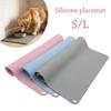 Silicone Pet Mat Waterproof Dog Feeding Tray Portable Food Bowl Cushion  for Dogs Cats