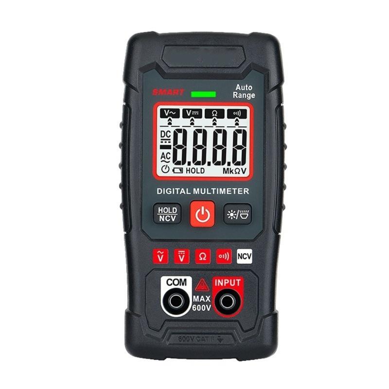 Handheld Digital Multimeter AN109 Automatic Ranges Voltmeter Voltage Tester for Accurate Voltage Testing