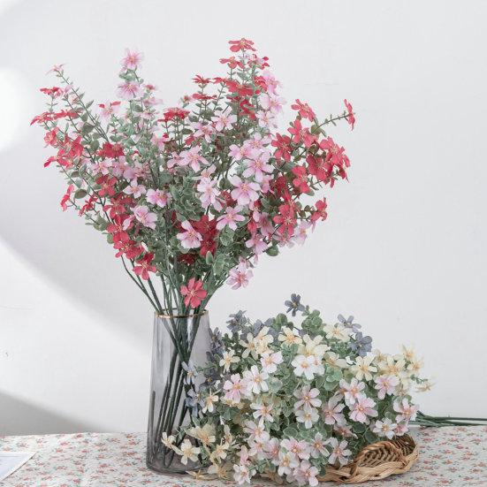 Artificial Decoration Flower Realistic DIY Handicrafts Simple Mini Artificial Orchid Green Plant Wedding Decoration