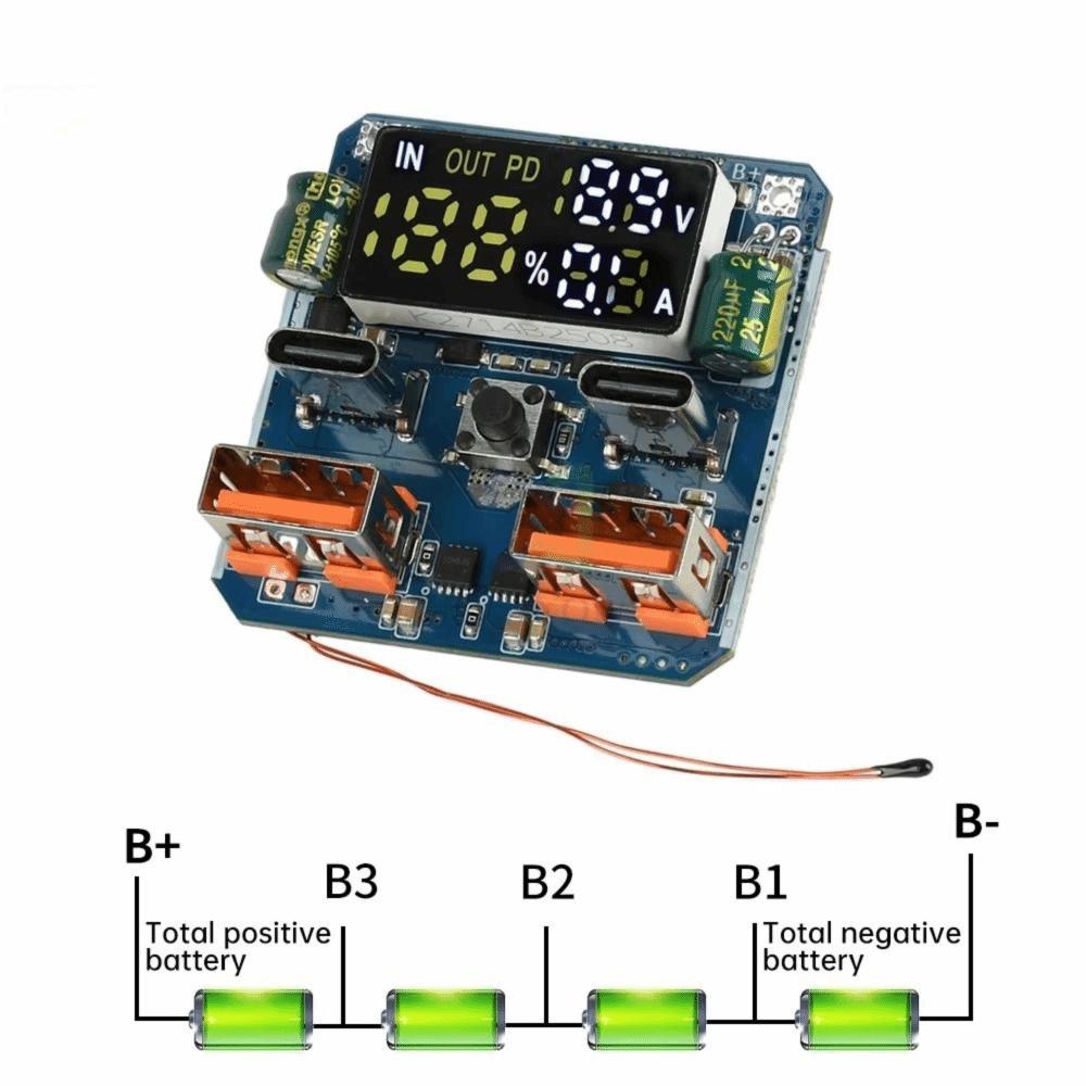 4S Konfiguration PD 100W Schnelllade-Modul Bidirektionales Schnellladen Powerbank-Anwendungen