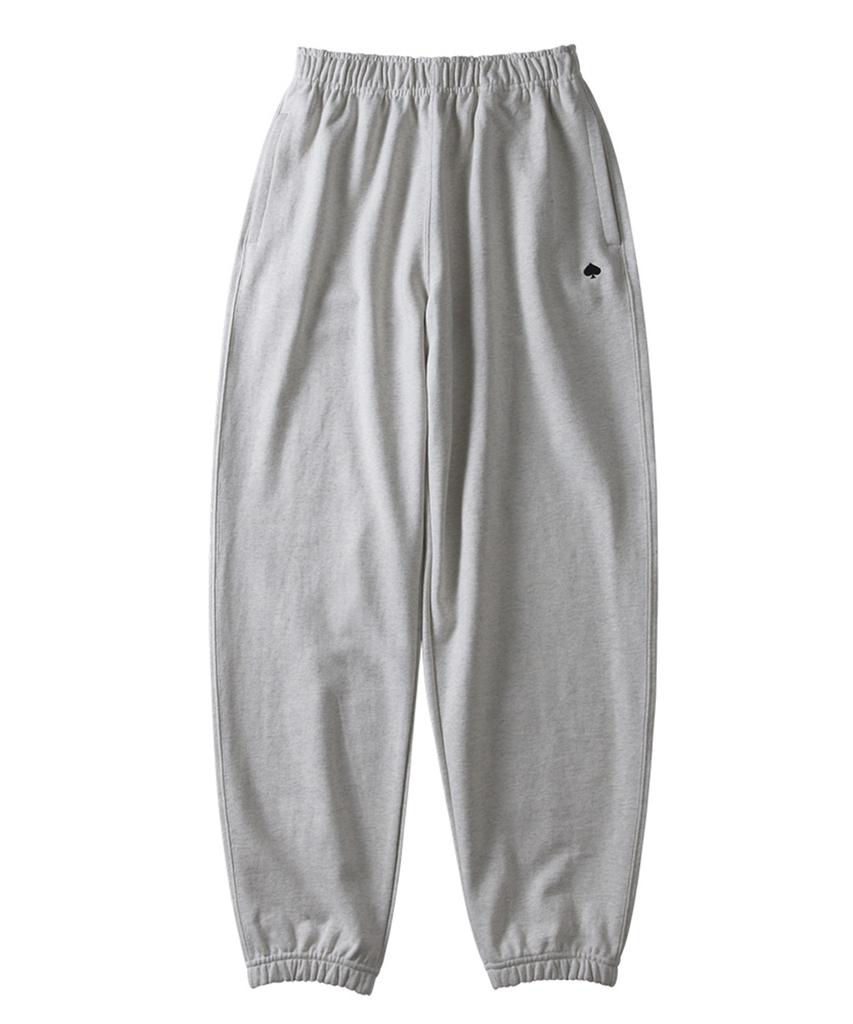 BEAT&SLNC Spade Embroidered Sweatpants (Oatmeal)