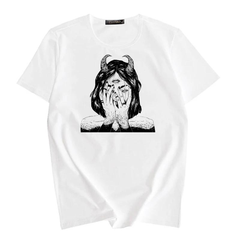 

Womens Tshirt Retro Vegetarian Shirt Womens T shirt Harajuku Cool Girl Tshirt Punk Clothing Top Harajuku Tshirt S