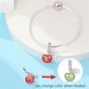 Red Series 925  Silver Camera Apple Heart-Shaped Koi Firecracker God Wealth Charm Fit DIY Bracelet Necklace Party Gifts
