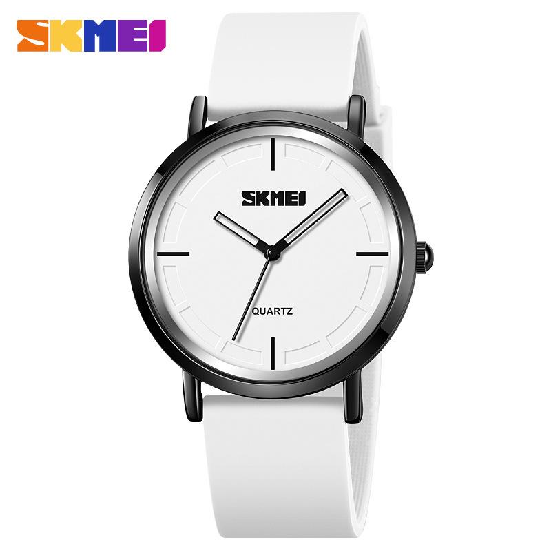 Shikemei Men's Retro Silicone Strap Waterproof Quartz Watch
