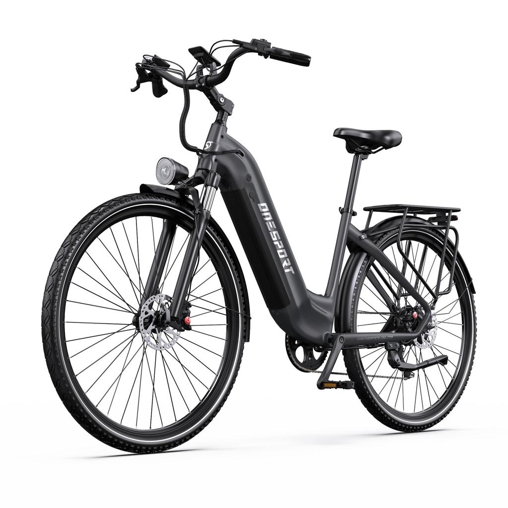 ONESPORT OT05 Pro Multi-Terrain Electric Bicycle With Seat 250W 36V22.5Ah Battery 28 Inch Tires Outdoor Riding Electric Bike Urban Commuting Bike