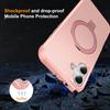 For iPhone 17 Case Compatible with MagSafe Ring Holder Kickstand TPU+PC Phone Cover