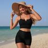 Swimwear new split swimsuit pocket bikini bikini