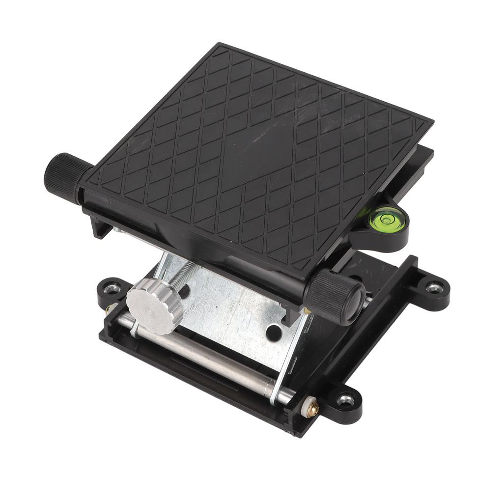 Lifting Platform 360 degrees Rotatable Laboratory Lift Stand Table for Woodworking Carving