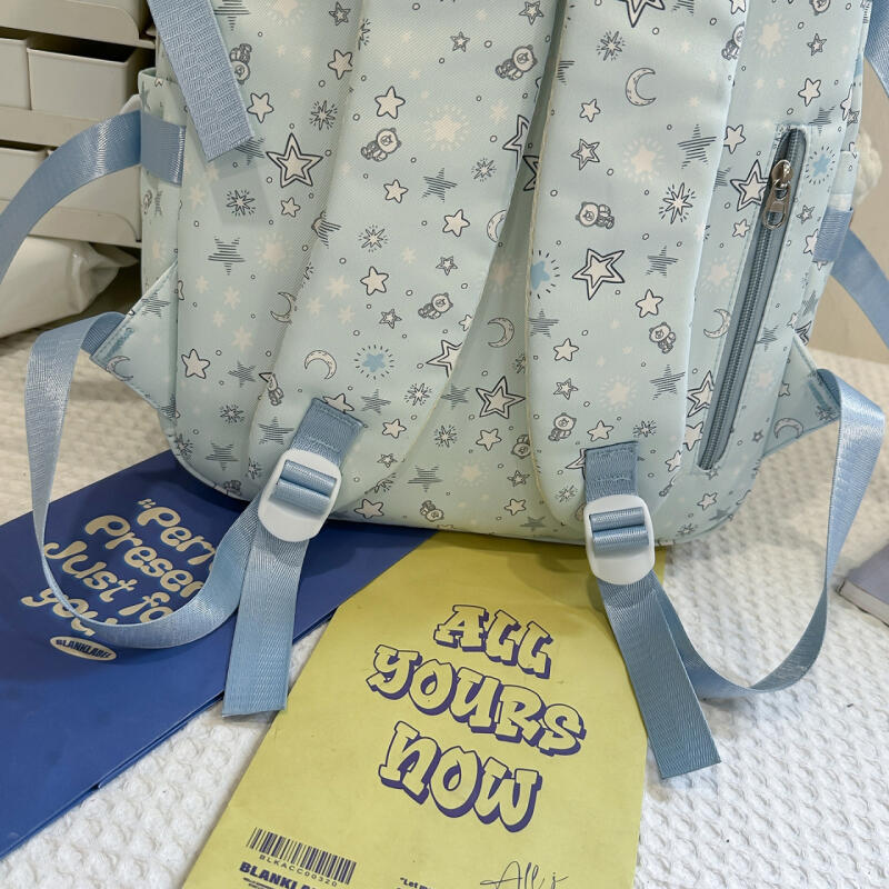 Schoolbag Women's Star Backpack Junior High School Student Lightweight Backpack