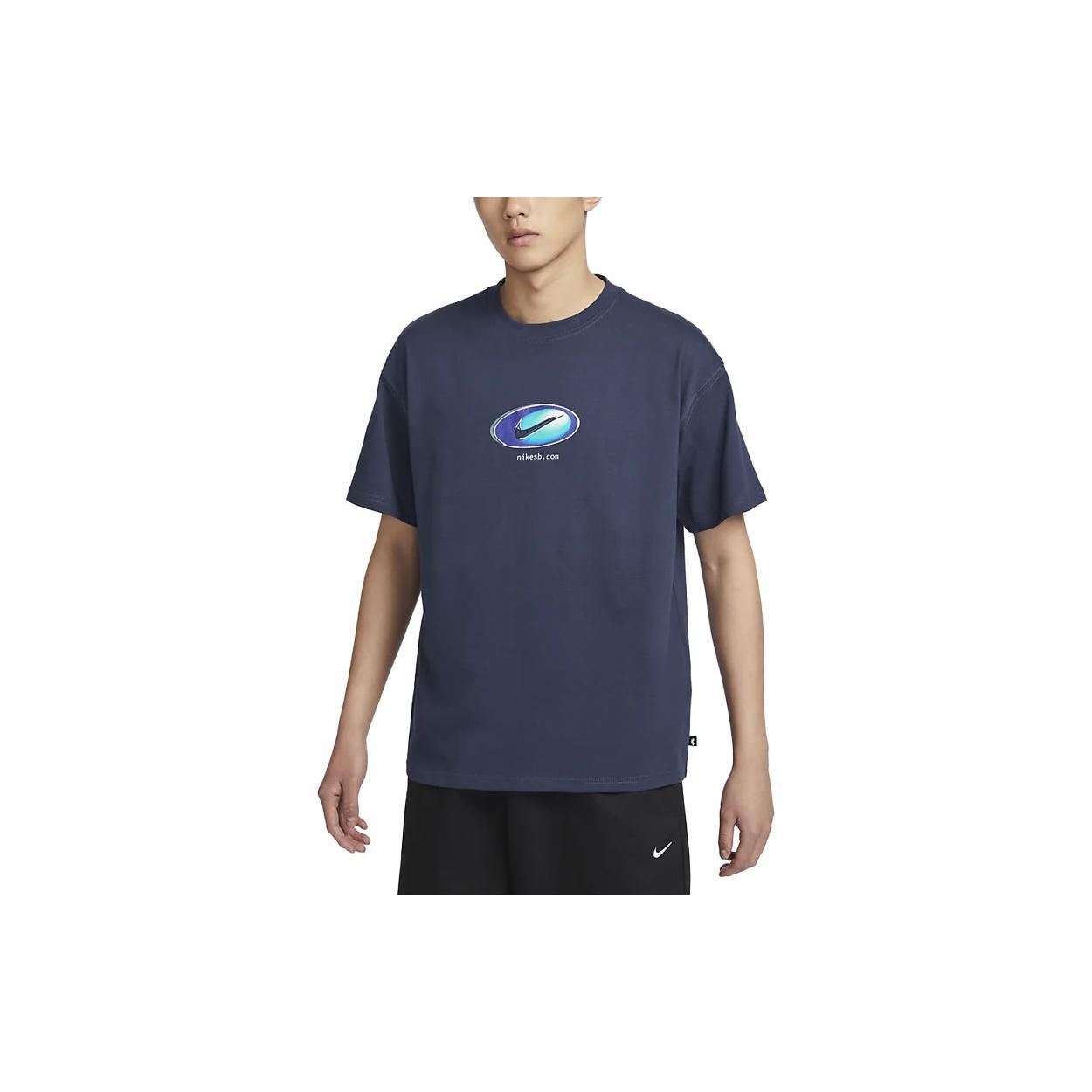 

New Nike T Shirts Men s Dark Navy Blue DX9461-410 XXL