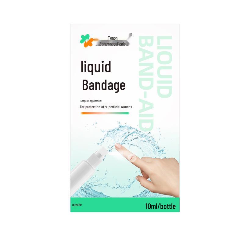 Детский водостойкий жидкий пластырь-спрей - Быстросохнущая и дышащая повязка на рану