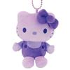 Nakajima Corporation Hello Kitty Farbvariations-Maskottchen, Lila, 203663-24, H10 x B7,5 x T5cm