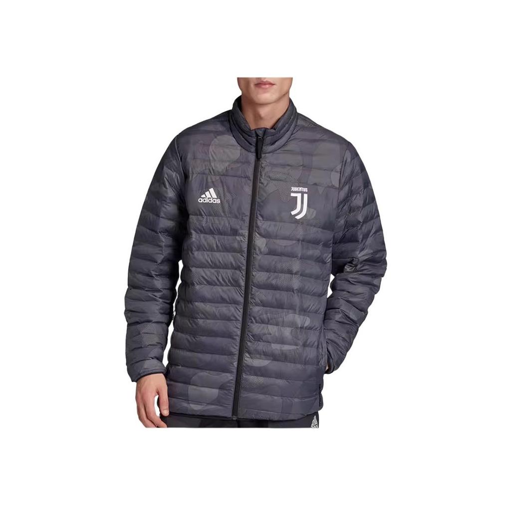 Adidas Juventus Casual Warm Lightweight Cotton Jacket Men Outerwear Olive-Brown DX9205