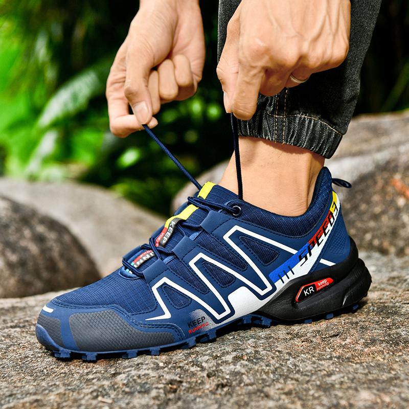 2025 מידה גדולה נעלי טיפוס לגברים נעלי ספורט טרקינג חיצוניות מונעות החלקה אופנתיות נוחות