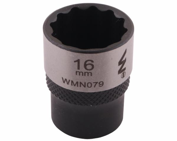 12-Point Socket 3/8". 16 Mm. Crv50Bv30. Din 3124. Waryński