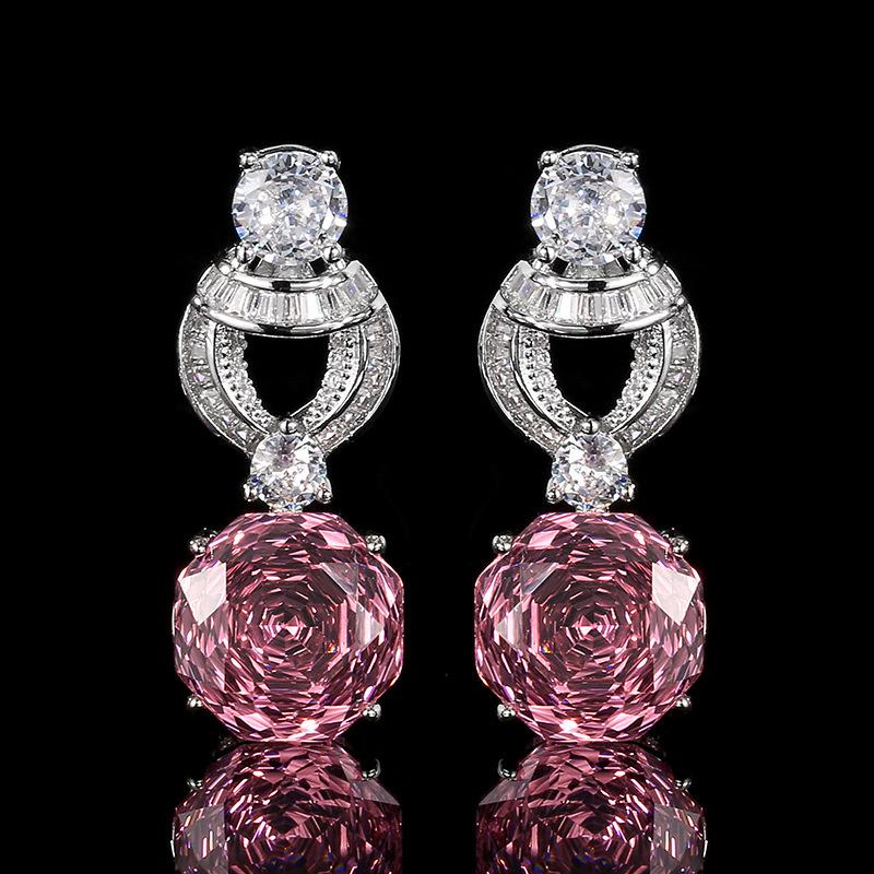 2026 Huabi Jewelry Copper Bottom Gold Plated Simulation Millennium Cut Dry Rose Round Vintage Set Main 12 * 12