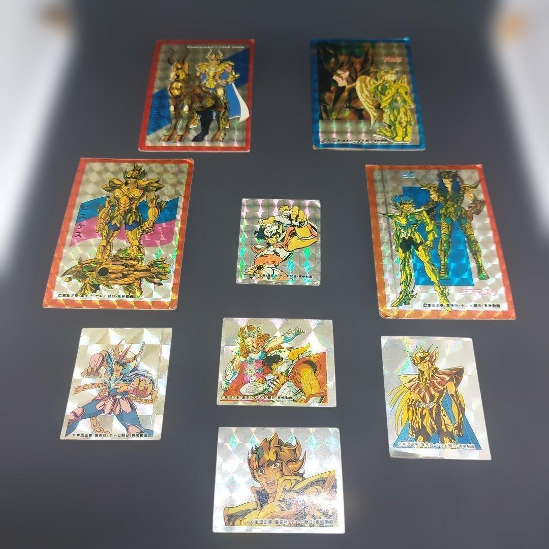 Saint Seiya 9-piece magnet set [Rare] Damaged Only for those who understand!