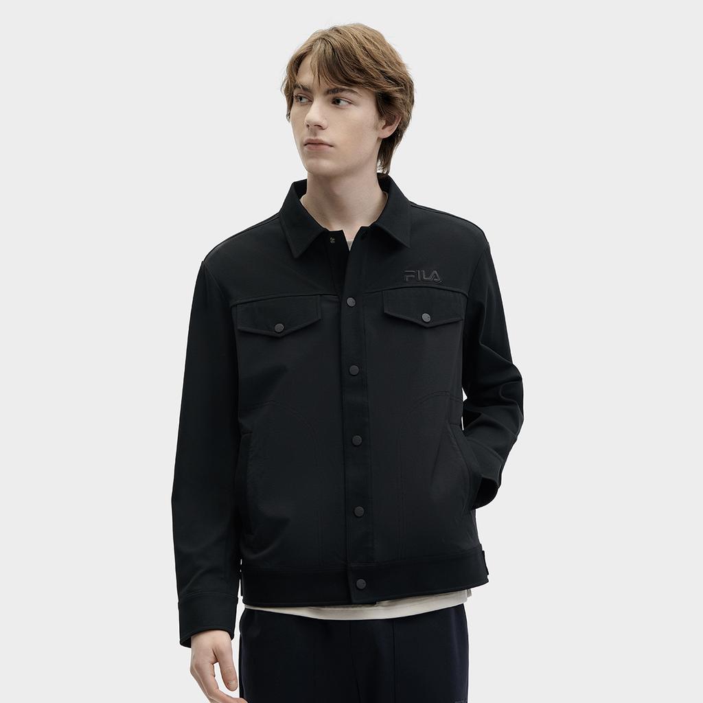 Fila HERITAGE Jackets & Coats Men's Jet Black F11M428501FBK