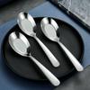 Hotel Cooking Stainless Steel Kitchen Tableware Flatware Soup Spoon Dinner Scoop