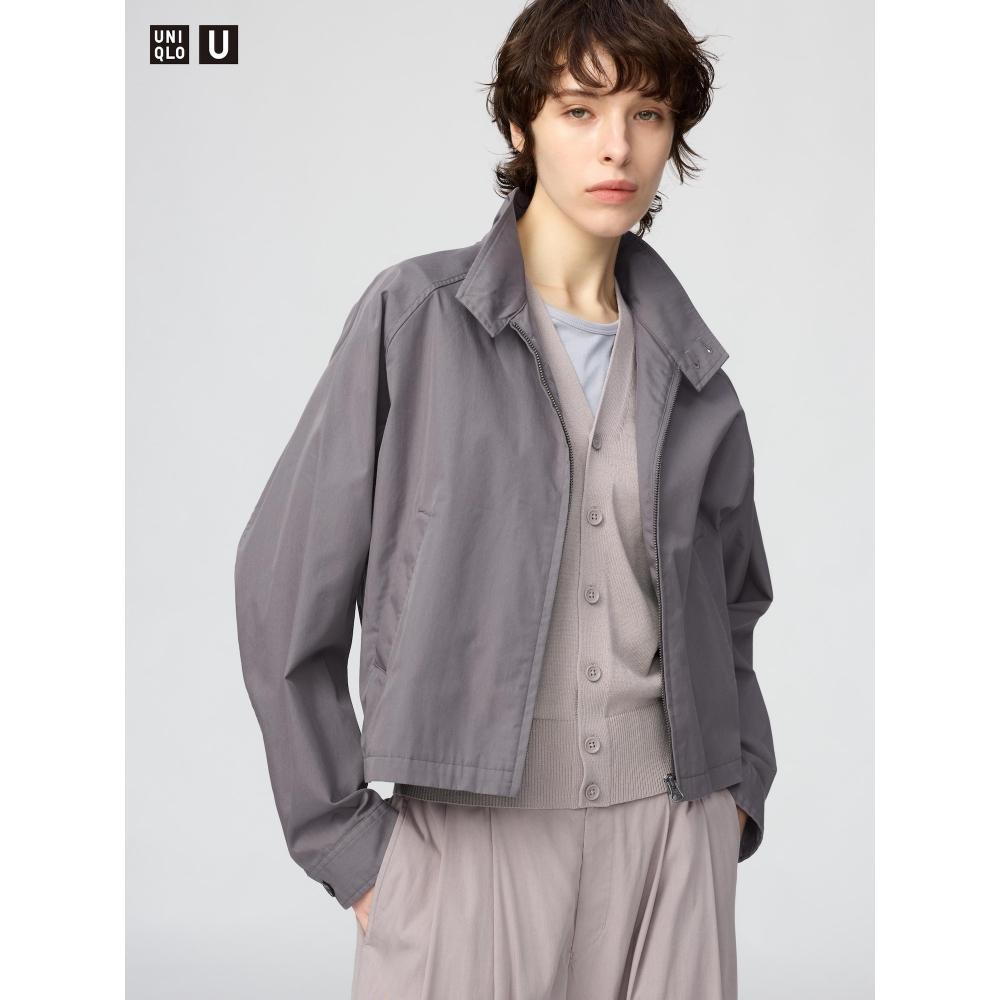 Uniqlo Japan Cotton Blend Short Blouson