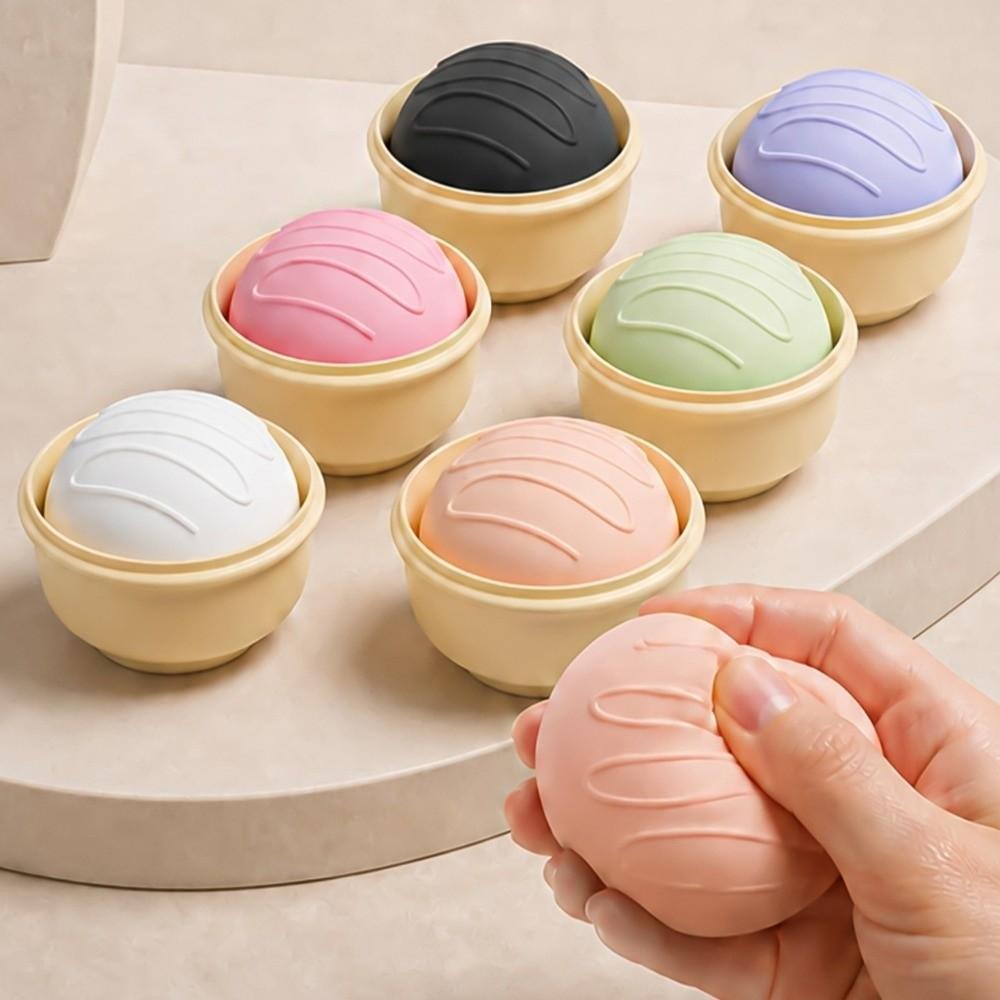 Slow Rebound Squishy Toy Reusable Pinch Toy Fidget Toy Reduce Pressure Ball Adults
