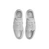 Air Jordan 1 Retro Low OG Metallic Silver Men Sneakers Grey Neutral-Grey White CZ0790-002