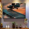 Skateboard Lover Extreme Sports Poster Art Prints Canvas Painting for Living Room Wall Art Pictures Boy Room Decoration Cuadros