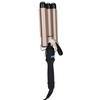 3 Barrel Curling Iron Wand Hair Waver Curler Iron Hair Waving Styling Tools Gold 110‑240VUS P Lug 32mm